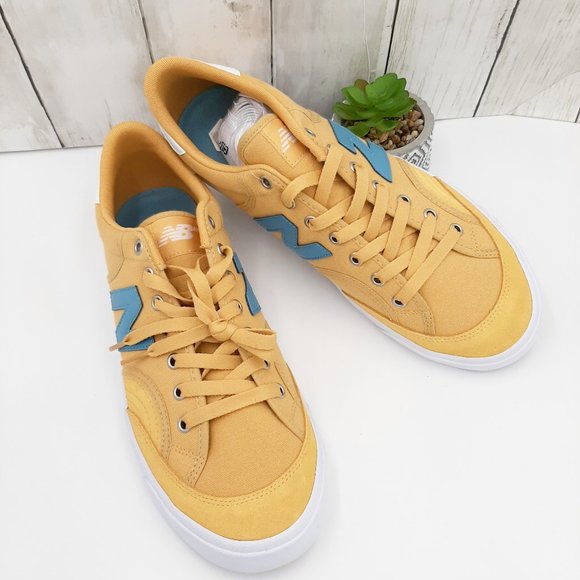 New Balance Numeric 212 Yellow Stone Skate Sz 11 - Picture 2 of 9